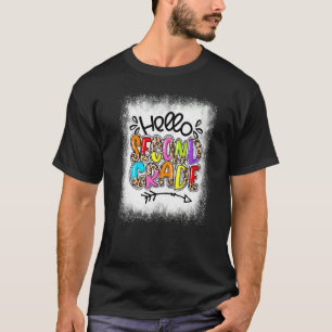 Bleken Hallo tweede graad leraar T-shirt