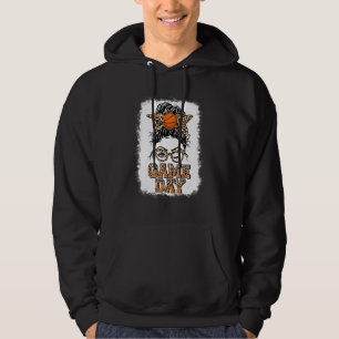 Bleken honkbal Mam Bun Game Day Vibes M Hoodie