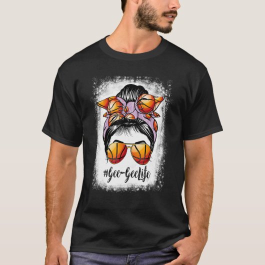 Bleken honkbalGee Gee Life Bun Game Da T-shirt (Voorkant)