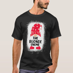 Bleken met de Blonde Gnome Matching Family Christm T-shirt
