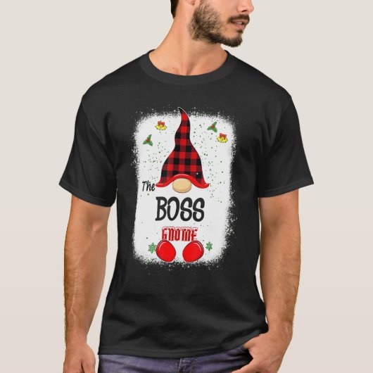 Bleken met kerst in de bres-koepel t-shirt (Voorkant)