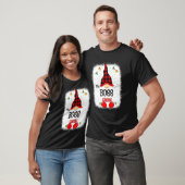 Bleken met kerst in de bres-koepel t-shirt (Unisex)