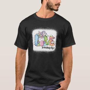 Bleken paasbunny Gnome Love Midechtgenote East T-shirt