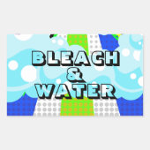 BLEKEN & WATER RECHTHOEKIGE STICKER (Voorkant)