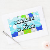 BLEKEN & WATER RECHTHOEKIGE STICKER (Envelop)