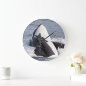 Blekken bij de walvis van Orca Grote Klok (Huis)