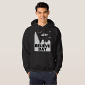 Blelieve Data Funny Alien UFO Hoodie (Voorkant volledig)