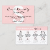 Blemish Removal aftercare Visitekaartje (Voorkant / Achterkant)