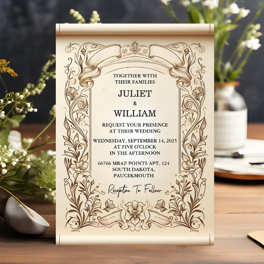 Blend Papyrus Vintage Retro Vellum Overlay Bruilof Kaart