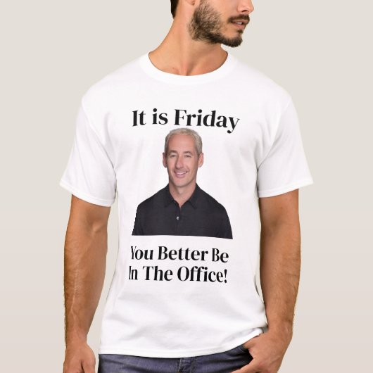 Blend vrijdag kantoor T-shirt (Voorkant)