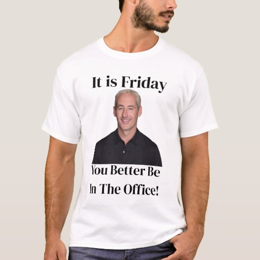 Blend Vrijdag Kantoor T-shirt (Voorkant)