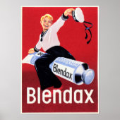 BLENDAX Toothpasta glimlachend Sailor Boy Old Germ Poster (Voorkant)