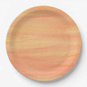 Blended Blends Geel Sinaasappel Papier Borden Papieren Bordje (Voorkant)