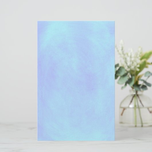 Blended Blue achtergrond briefpapier (Staand voorkant)