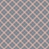 Blended Coral Grey Plaid Deken voor dagelijks gebr