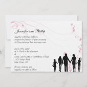 Blended Family bruiloft uitnodiging (Voorkant)