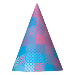 Blended Gender Reveal Stippen Party Pet Feesthoedjes