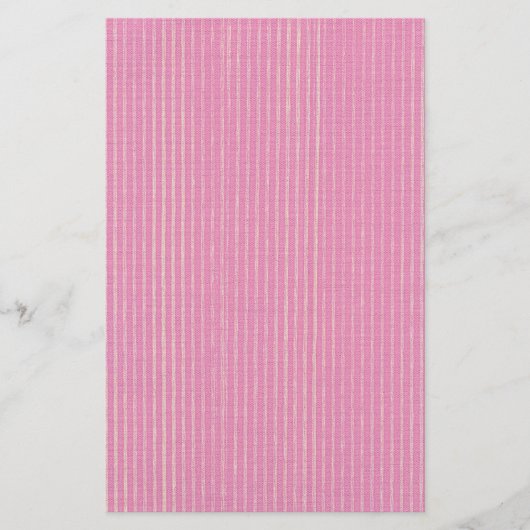 Blended Pink Stripes Achtergrond Stationery Briefpapier (Voorkant)