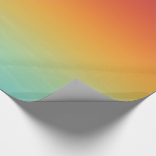 Blended Sunset Wrapping Paper Cadeaupapier (Hoek)