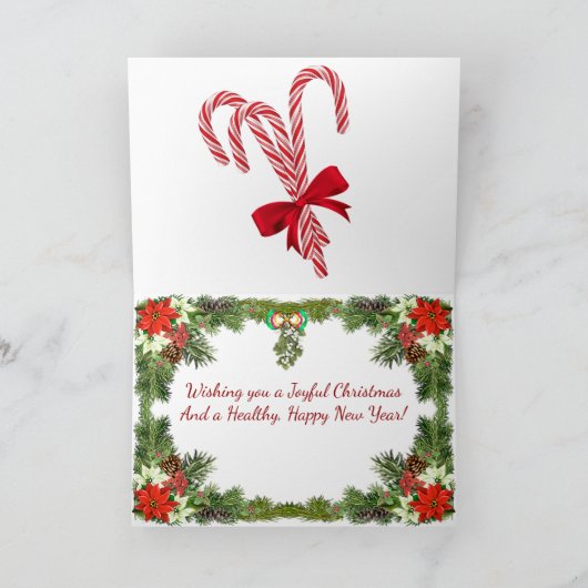 Blenheim Cavalier Christmas Kaart (Binnen)