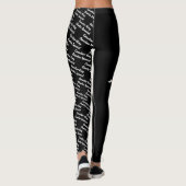 Blenheim Cavalier Hond & Hond Naam En Ras Leggings (Achterkant)