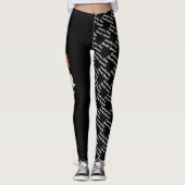 Blenheim Cavalier Hond & Hond Naam En Ras Leggings (Voorkant)