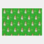 Blenheim Cavalier Kerstfeestdag cadeaubonade Inpakpapier Vel (Voorkant)