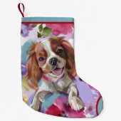 Blenheim Cavalier kerststkoning | Versiering Kleine Kerstsok (Voorkant)