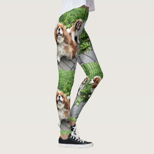 Blenheim Cavalier King Charles Friends Leggings (Rechts)