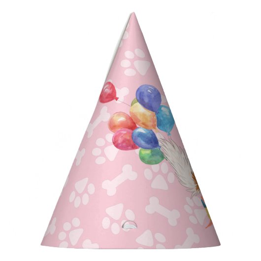 Blenheim Cavalier King Charles Spaniel Birthday  Feesthoedjes (Links)