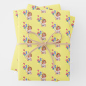 Blenheim Cavalier King Charles Spaniel Birthday Inpakpapier Vel (In situ)