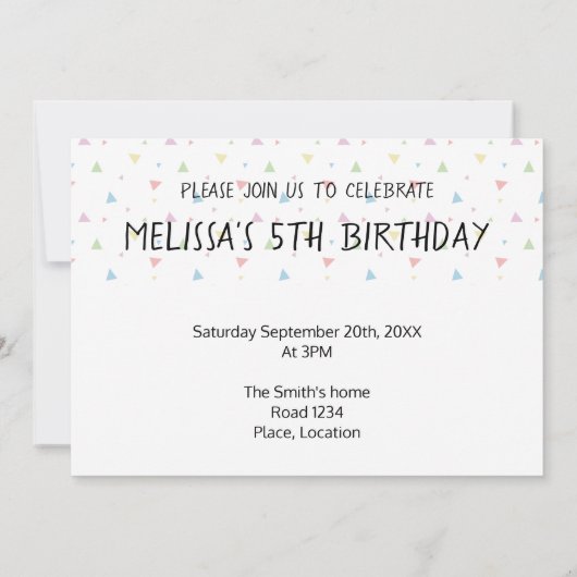 Blenheim Cavalier King Charles Spaniel - Birthday Kaart (Achterkant)