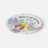 Blenheim Cavalier King Charles Spaniel Birthday Papieren Bordje (Gekanteld)