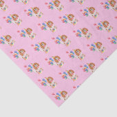 Blenheim Cavalier King Charles Spaniel Birthday   Tissuepapier (Detail)