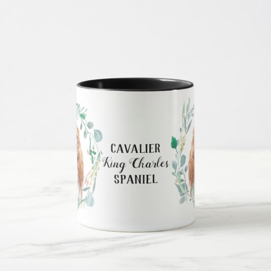 Blenheim Cavalier King Charles Spaniel Coffee Mok (Midden)