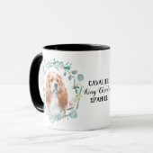 Blenheim Cavalier King Charles Spaniel Coffee Mok (Voorkant links)