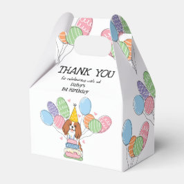 Blenheim Cavalier King Charles Spaniel Dank u Bedankdoosjes