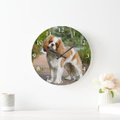 Blenheim Cavalier King Charles Spaniel Dog Grote Klok (Huis)