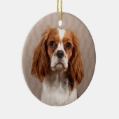 Blenheim Cavalier King Charles Spaniel Dog Keramisch Ornament (Rechts)