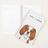 Blenheim Cavalier King Charles Spaniel Hond & Tite Planner (Display)