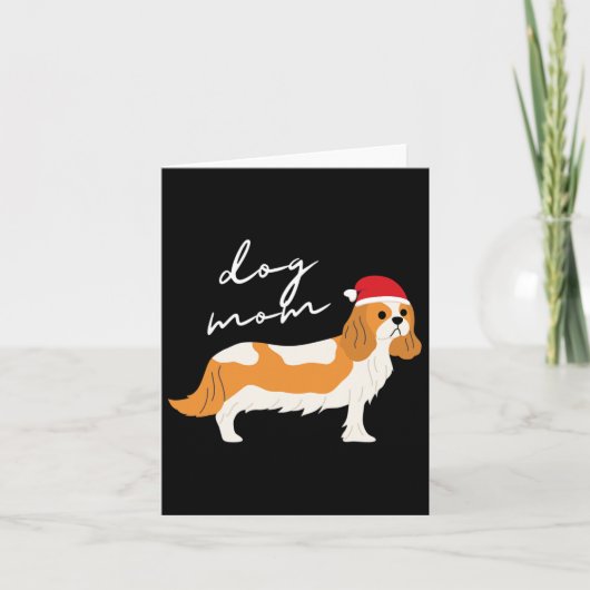 Blenheim Cavalier King Charles Spaniel Hondenmoede Kaart (Voorkant)