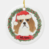 Blenheim Cavalier King Charles Spaniel Keramisch Ornament (Achterkant)