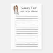Blenheim Cavalier King Charles Spaniel Paper Post-it® Notes (Voorkant)