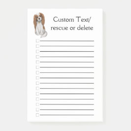 Blenheim Cavalier King Charles Spaniel Paper Post-it® Notes