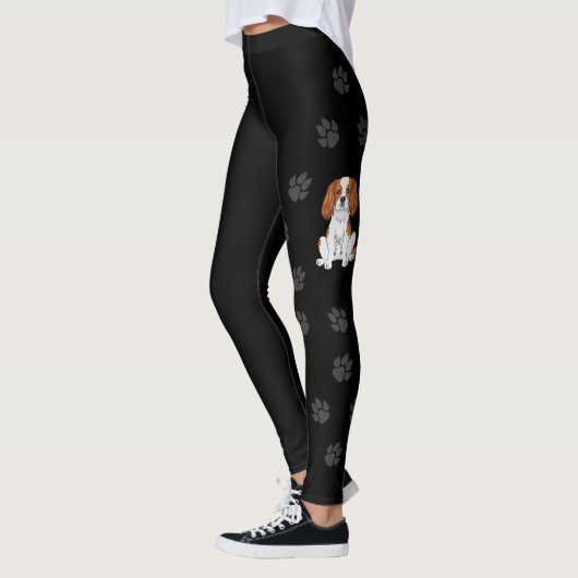 Blenheim Cavalier King Charles Spaniel & Pootjes Leggings (Links)