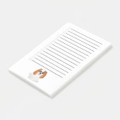 Blenheim Cavalier King Charles Spaniel Post-it® Notes (Schuin)