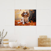 Blenheim Cavalier King Charles Spaniel Poster (Keuken)