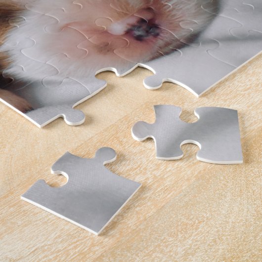 Blenheim Cavalier King Charles Spaniel Puppies Legpuzzel (Zijkant)