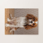 Blenheim Cavalier King Charles Spaniel Puppy Dog Legpuzzel (Horizontaal)