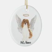 Blenheim Cavalier King Charles Spaniel Sympathie Keramisch Ornament (Rechts)
